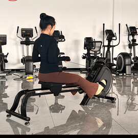 跨境源头厂家室内家用磁控划船机健身房有氧器械可折叠风阻静音