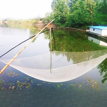 搬网搬筝网抬网渔网传统扳鱼的网提网搬罾大型搬网大号手工搬