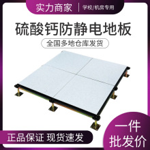 硫酸钙防静地板600600机房学校高架空地板国标35硫酸钙防静电地板