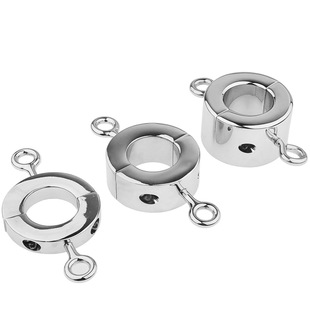Lold New 2022 Men's Scrotal Pendant Ring Physical Stretching Exercise Ring Metal Solid sm
