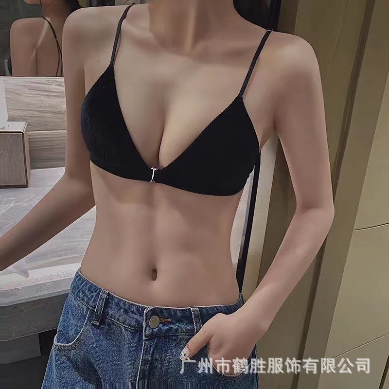 Venta directa de fábrica comercio electrónico transfronterizo Sudeste de Asia Vietnam Tailandia damas sin costuras sujetador de recogida lateral cómodo