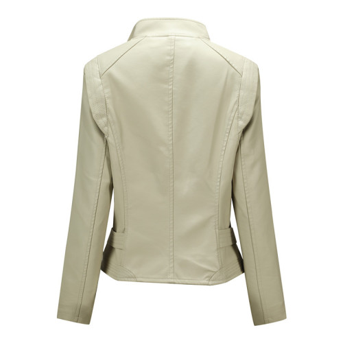 Women's leather jacket