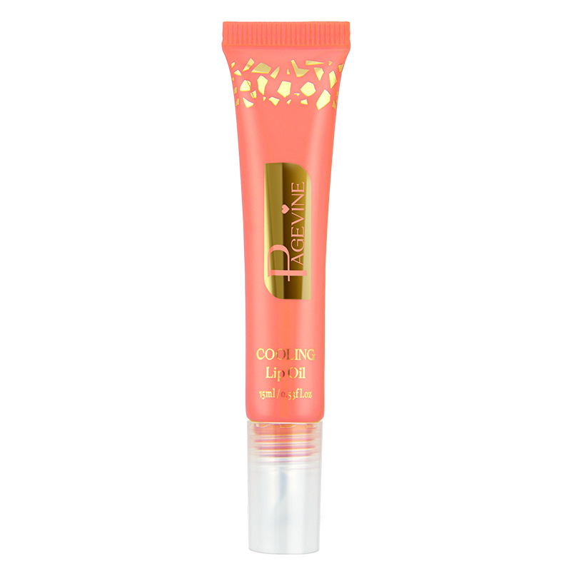 Bálsamo labial con color menta refrescante PAGE VINE, hidratante, nutritivo, reparador, con brillo perlado.