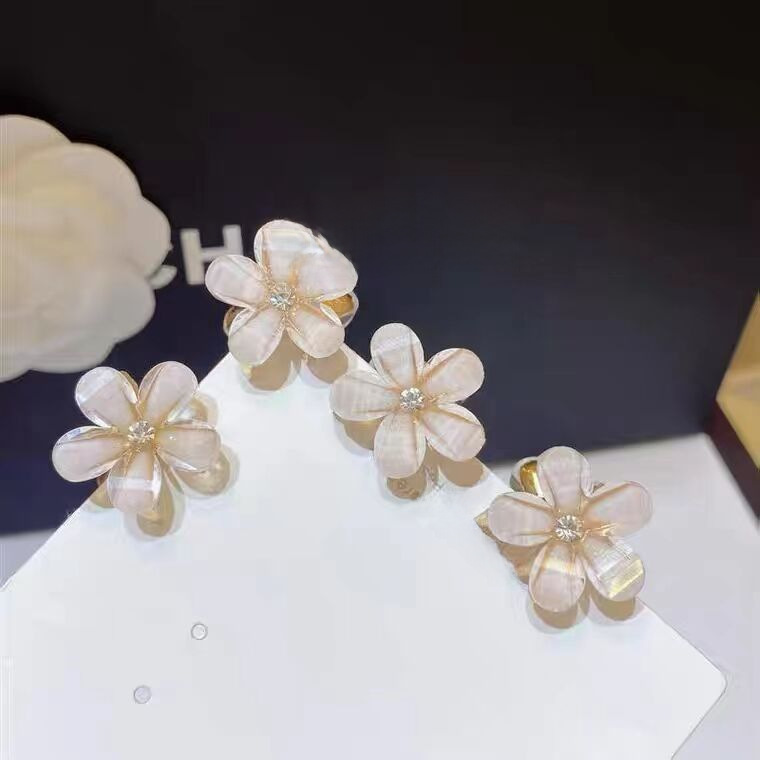 Fermaglio per capelli con frangia di piccole dimensioni 2023 nuovo fermaglio laterale con fiore di cristallo Corea del Sud mini fermaglio per capelli temperamento celebrità di Internet accessori per capelli_voghion.com