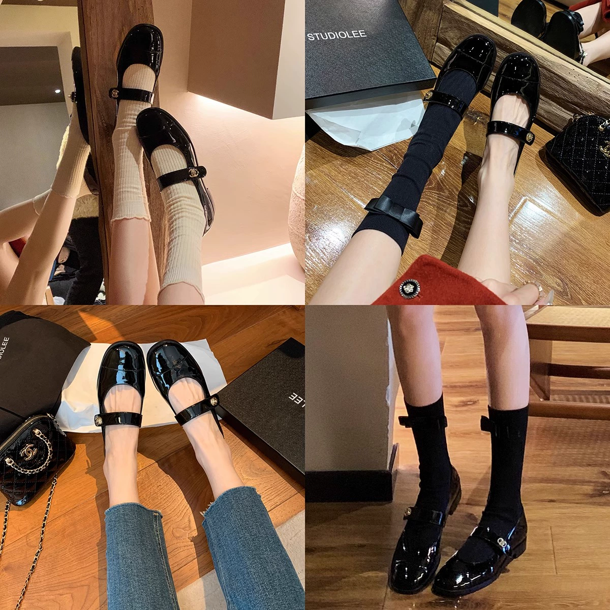 Обувь, туфли, лоферы для кожаной обуви, стиль Chanel, французский стиль, натуральная кожа