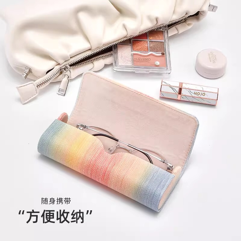 2025 New Glasses Case Portable Female and Male Students High-End Sunglasses Storage Box Trendyy Color Box 2025 New Glasses Case Portable Female and Male Students High-End Sunglasses Storage Box Trendyy Color Box