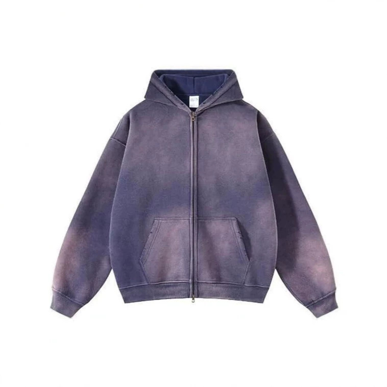 2026 Cross-Border Foreign Trade New Product Autumn Trendy Hot-Selling Fashion Casual Distressed Hooded Sweatshirt