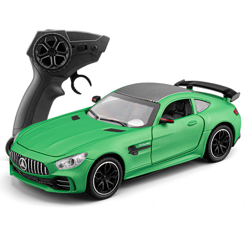 Alloy Remote Control 1:24 Scale Mercedes Gtr Sports Car with Sound and Light Children's Toy Remote Control Car Model Wholesale Alloy Remote Control 1:24 Scale Mercedes Gtr Sports Car with Sound and Light Children's Toy Remote Control Car Model Wholesale