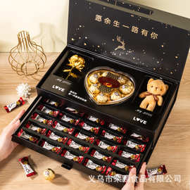 商超巧克力网红爆款牛奶散装送女生520情人节伴手礼物盒装代批发