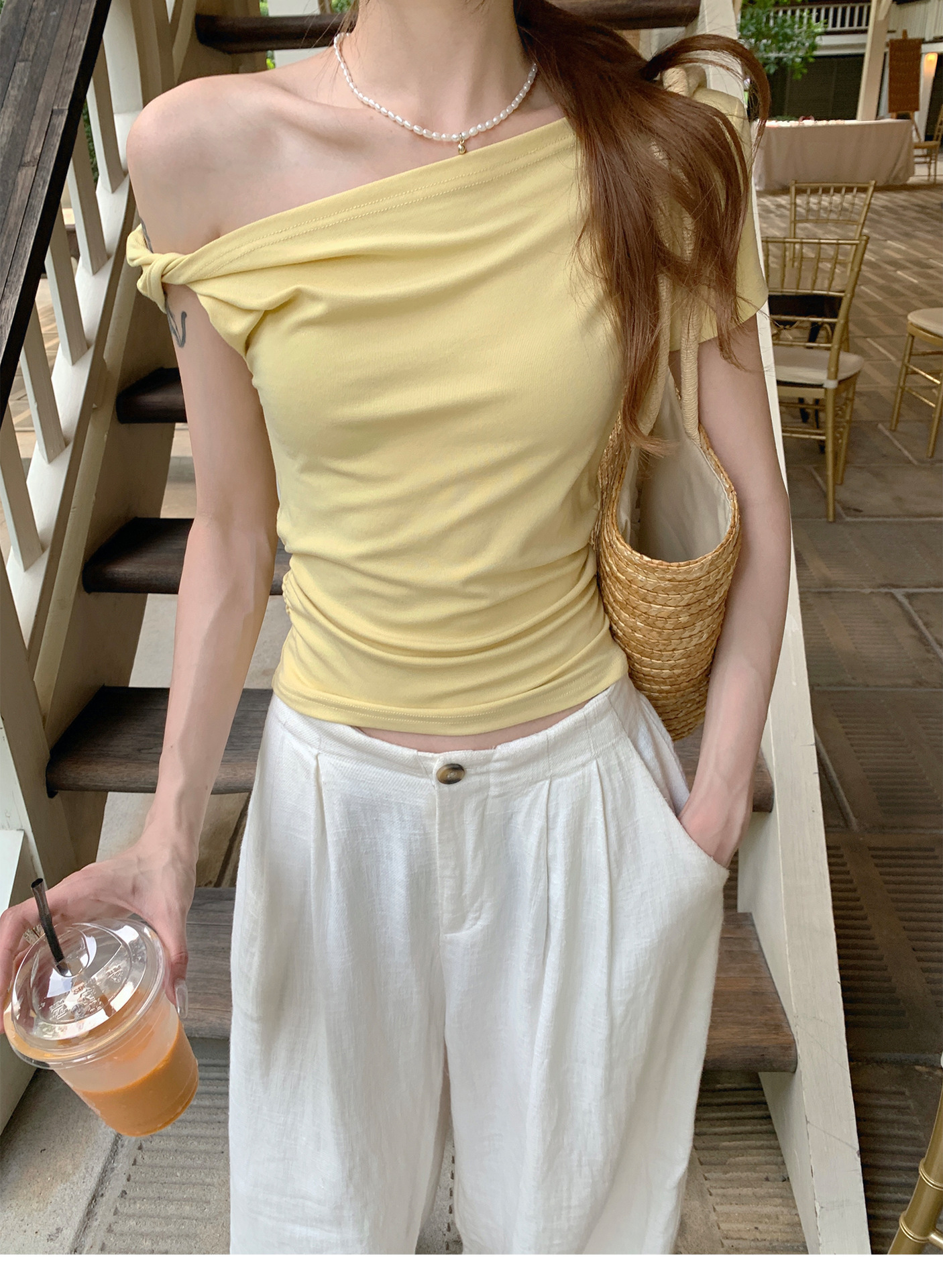 노란색