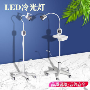 Surgical examination lamp medical vertical otolaryngology auxiliary lamp medical beauty plastic cold light source mobile shadowless lamp