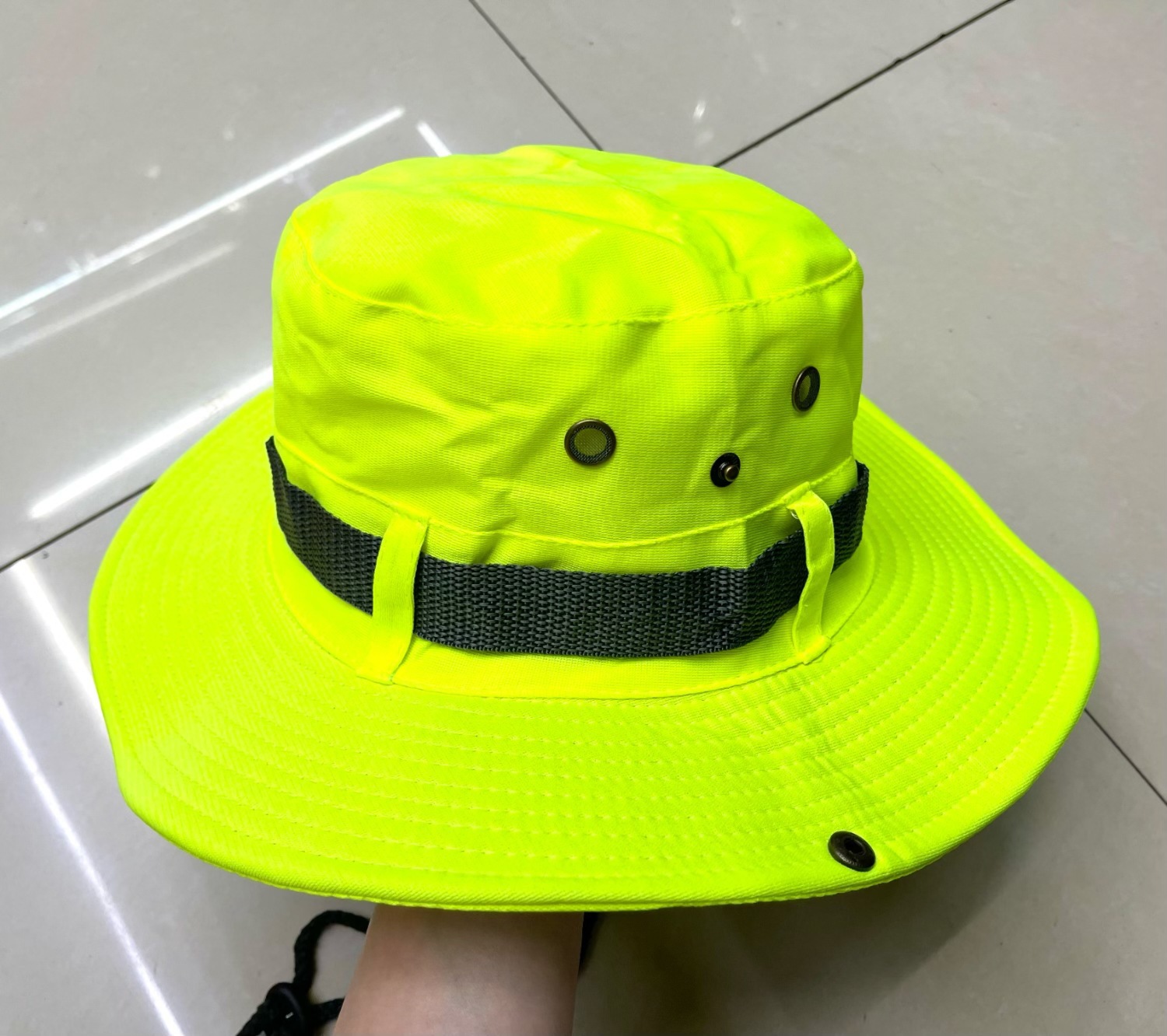 Sombrero de pescador de verano de tela de doble cara almacena portátil sombrero de verano al aire libre pesca gorra gorra de sombrero