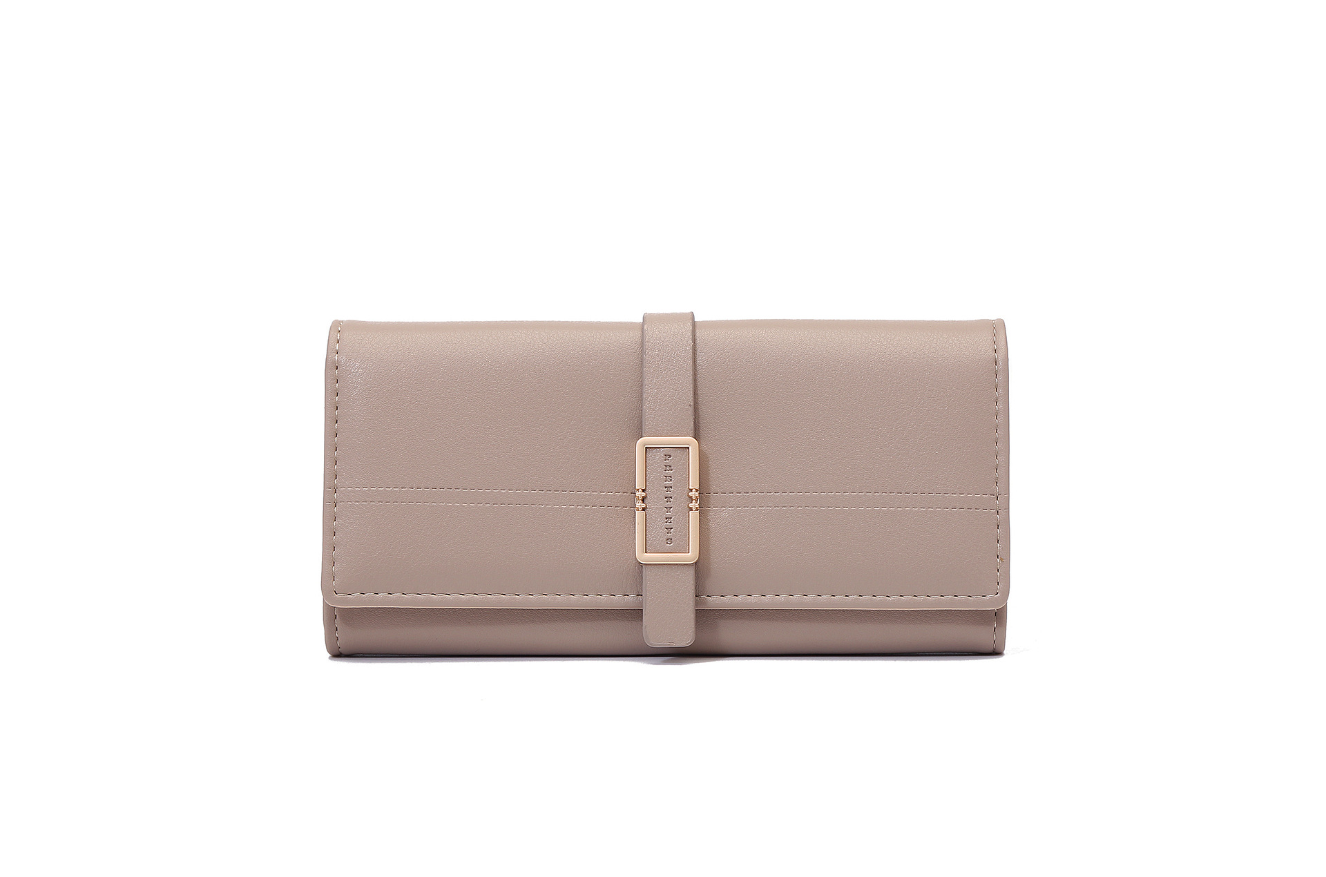 All Seasons Season Women's Solid Color Pu Leather Buckle Wallets