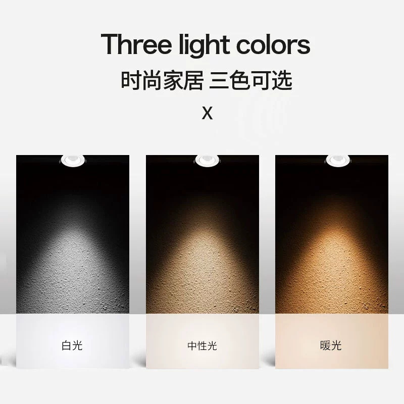 LED lights, ceiling light, lamp, eyes protection, three colors