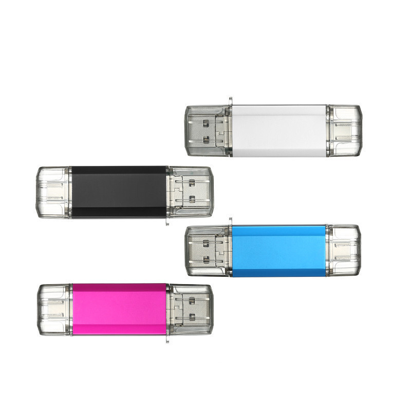 クロスボーダーメタル USB フラッシュドライブ 64 グラム携帯電話とコンピュータ兼用 USB フラッシュドライブ大容量 128 グラム広告ギフト携帯電話 USB フラッシュドライブタイプ C|undefined
