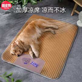 跨境宠物春夏季凉狗四季清凉垫子小型犬大狗金毛狗窝猫咪用品