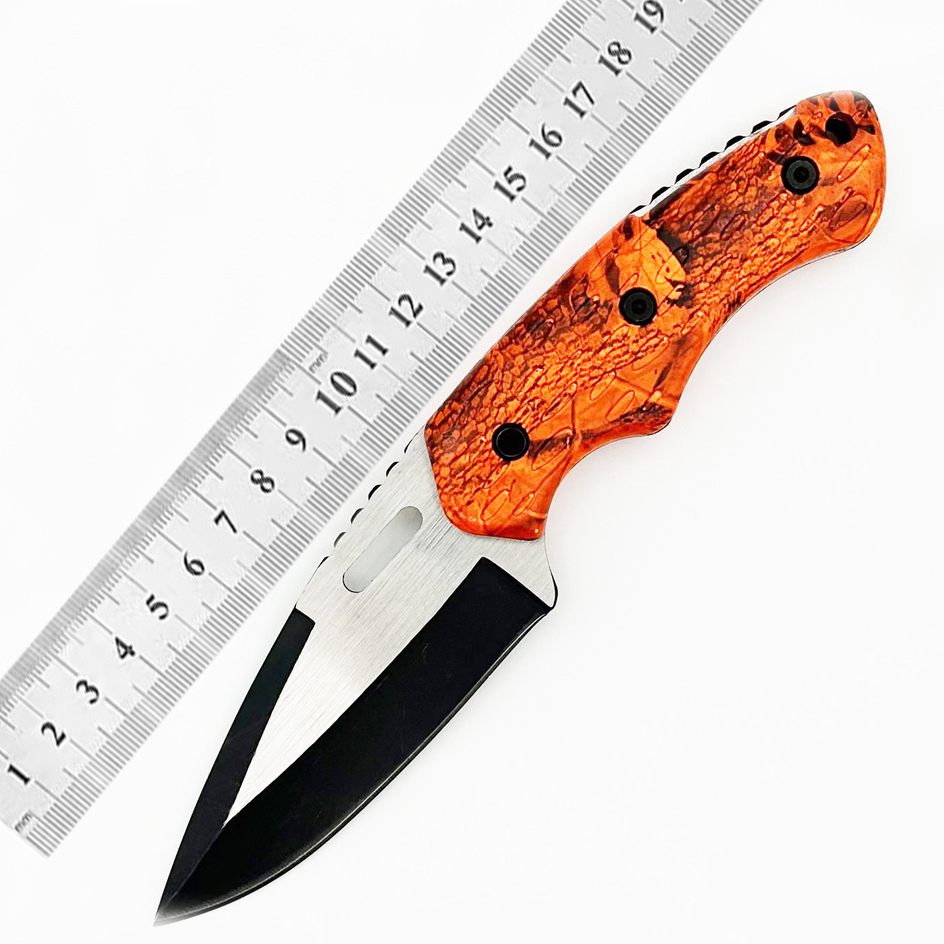 骏濯户外刀具户外刀军刀战术高硬度直刀野外求生防身阳江小刀锋钢