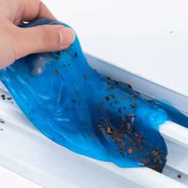 多功能清洁软胶大扫除窗户槽沟清洁神器键盘吸尘泥车内出风口清洁