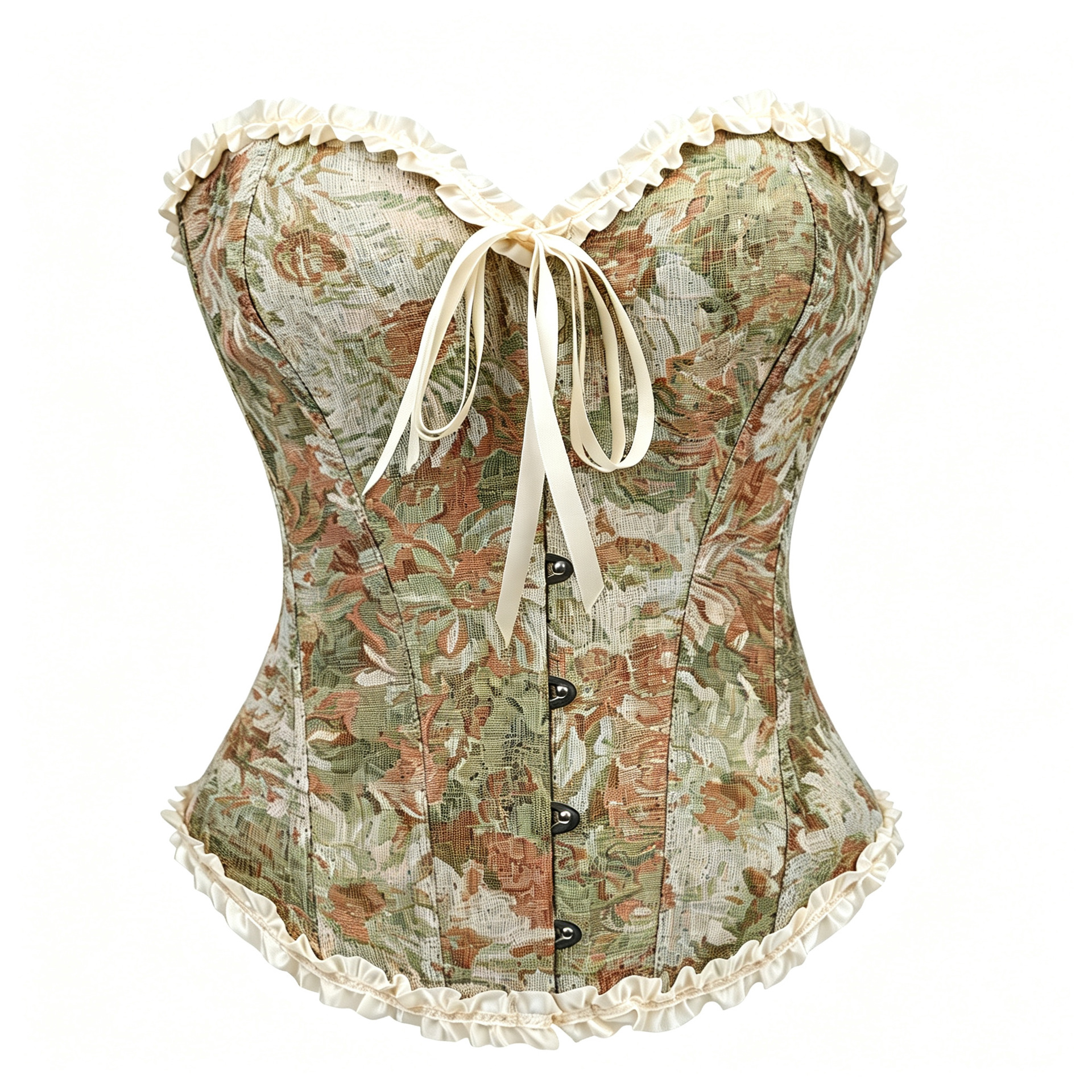 Nuevos flores de albaricoque con encaje, cintura de cintura, bra, corte, ropa de cuerpo, Aliexpress, suministro transfronterizo