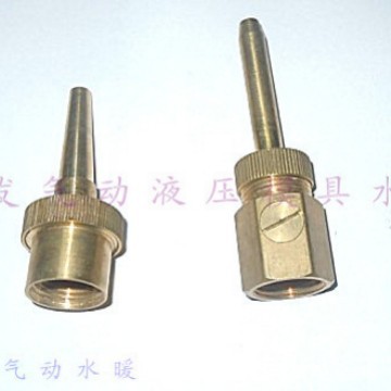 自产自销4分可调直流喷头万向直流喷头喷池铜喷头批发零售