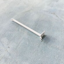 工厂定制款货架挂钩卡方管槽板坑版挂网卡展示厅道具货架挂钩