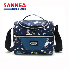SANNE thickened lunch bag, portable children's lunch bag, outdoor picnic insulated lunch box bag, cross-border cold storage ice bag