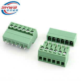 KF2EDG 3.81MM���ʽpcb�Ӿ����ӽӾ��^ ֱᘲ���6P �S��ֱ�N