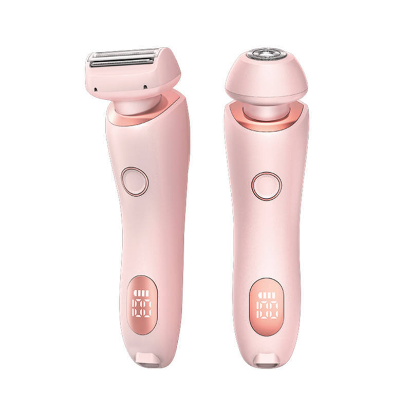 国境を越えた人気商品、両頭電動女性用シェーバー、トリマー、シェービングナイフ、男女兼用デリケートゾーン脱毛器|undefined