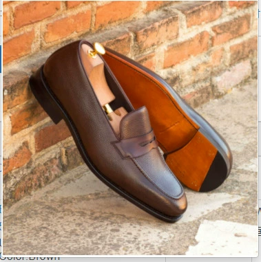 Новые мужские повседневные туфли без шнурков из искусственной кожи в британском стиле от производителя, однотонные, размеры 38-48.