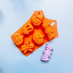 6連萬聖節蝙蝠540巧克力餅乾模蛋糕模具雪糕糖果硅膠模具