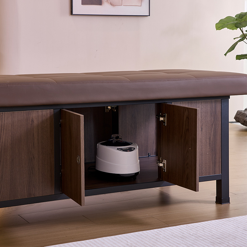 Cama de lavado de cabello especial para barbería de circulación de agua de temperatura constante salón de belleza de reclinamiento plano tipo fumigado salón de cabello calentador de agua masaje tratamiento de cabello