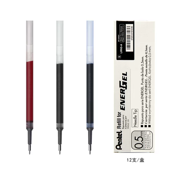 Pentel Press-Made Gel Pen Refill Lrn5 Needle Tip Signature Pen Water Pen Refill Refill