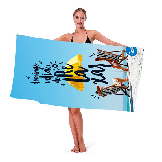Microfiber Double-sided Velvet Absorbent Quick-drying Bath Towel Beach Swimming Single-sided Printed Beach Towel Yoga Sports Towel