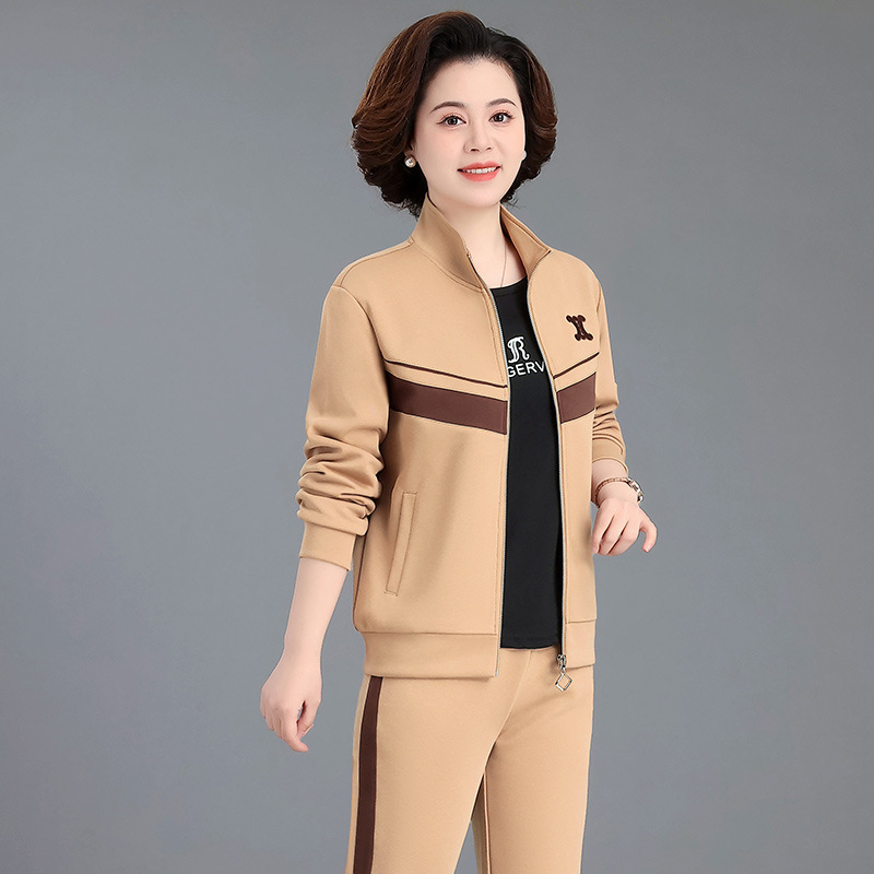 F1293 1390K ÁO KHOÁC NỮ WUHTDNG CẢ BỘ 3 MÓN MÙA XUÂN THU ĐÔNG TRUNG NIÊN THỜI TRANG NỮ G04 SẢN PHẨM MỚI