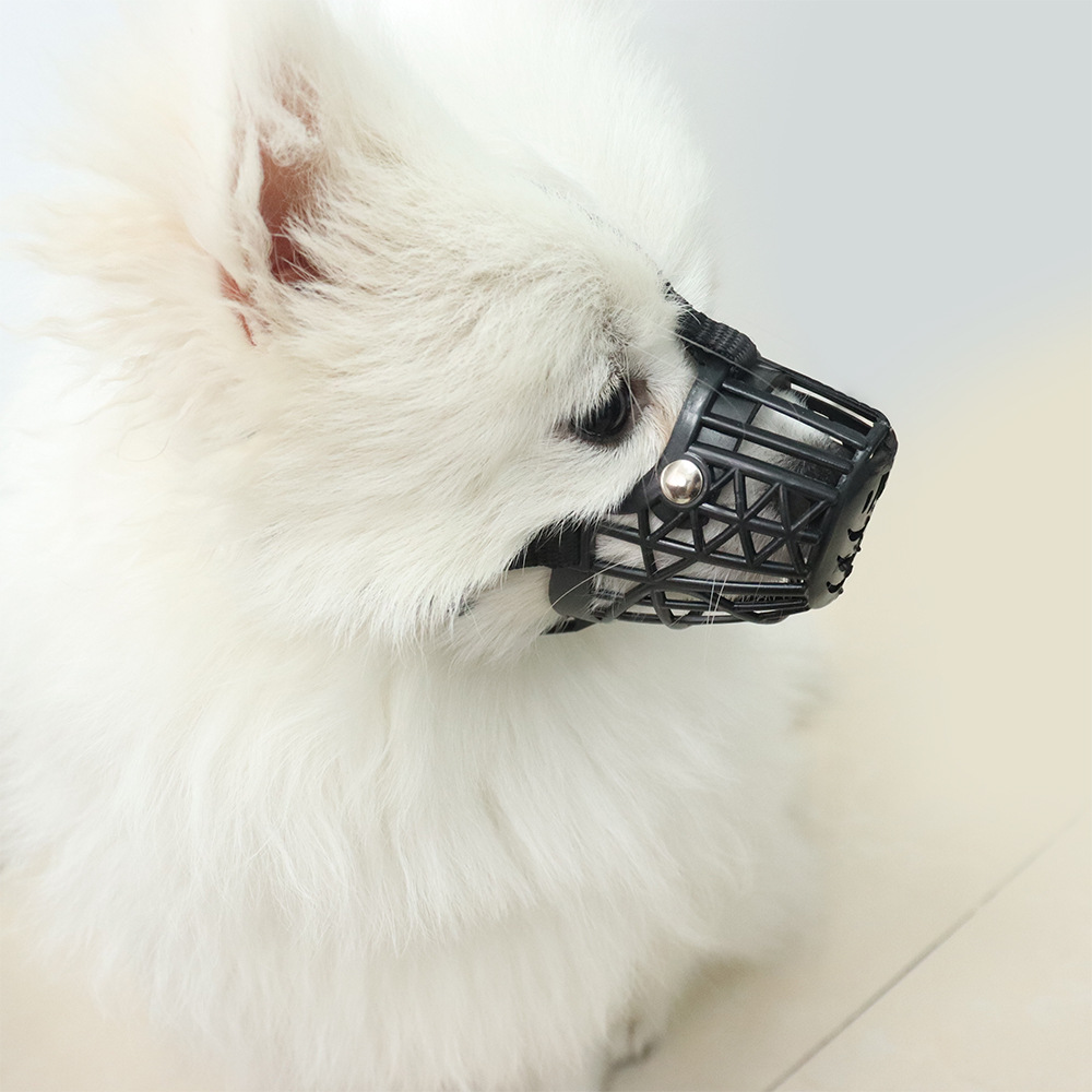 Mascarilla de boca de perro, anti-mordedura, anti-lamido, anti-comer, cubierta de boca de mascota especial, máscara de perro Teddy Corgi Golden Retrieper, cubierta bucal anti-mal alimentada