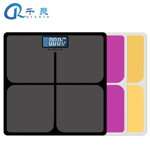 High-precision Qianju electronic scale household weight and health scale electronic body scale bathroom scale advertising gift scale manufacturer