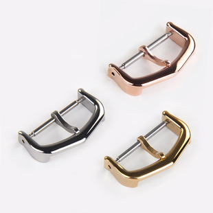 Applicable to khaki blue balloon sub-watch buckle tank London strap buckle belt stainless steel belt pin buckle watch accessories