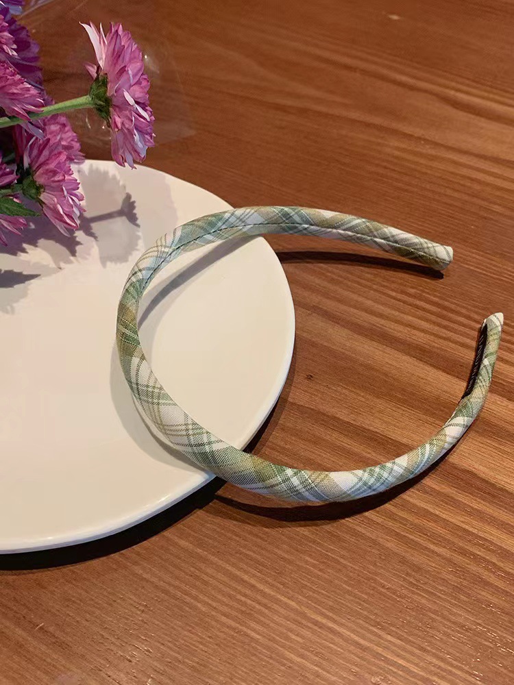 Cabeza de esponja superior de cráneo alto diadema de lavado de cara femenino diadema retro francés de ala ancha de leche color café paquete de cabello de horquilla al por mayor