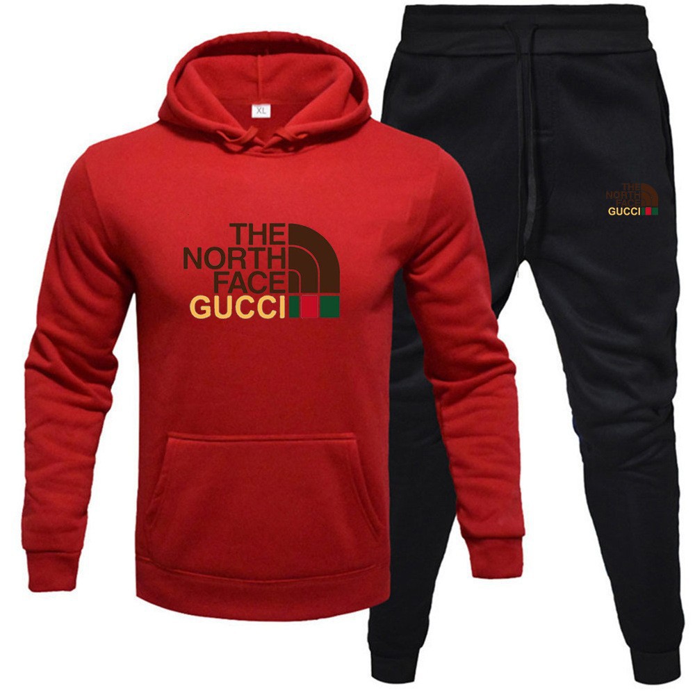 Venta caliente transfronteriza hombres otoño e invierno sudadera con capucha traje de suéter más terciopelo cálido traje casual suéter deportivo al por mayor