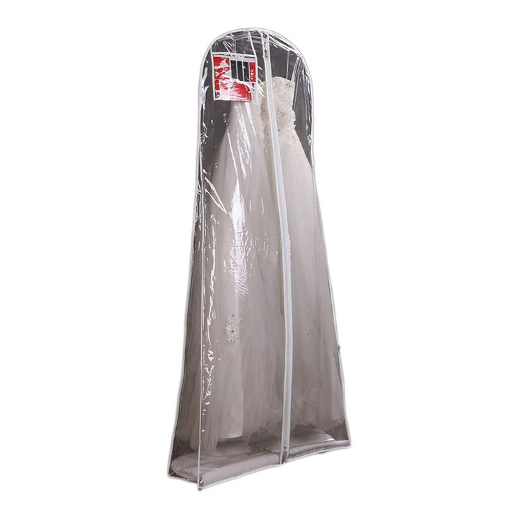 Hanfu PVC for bride, dustproof evening dress, wedding dress, dust cover, Amazon