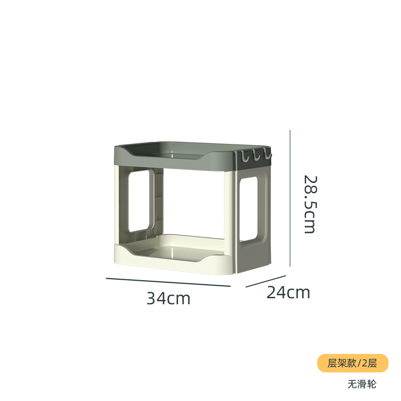 수납선반(2단) 화이트