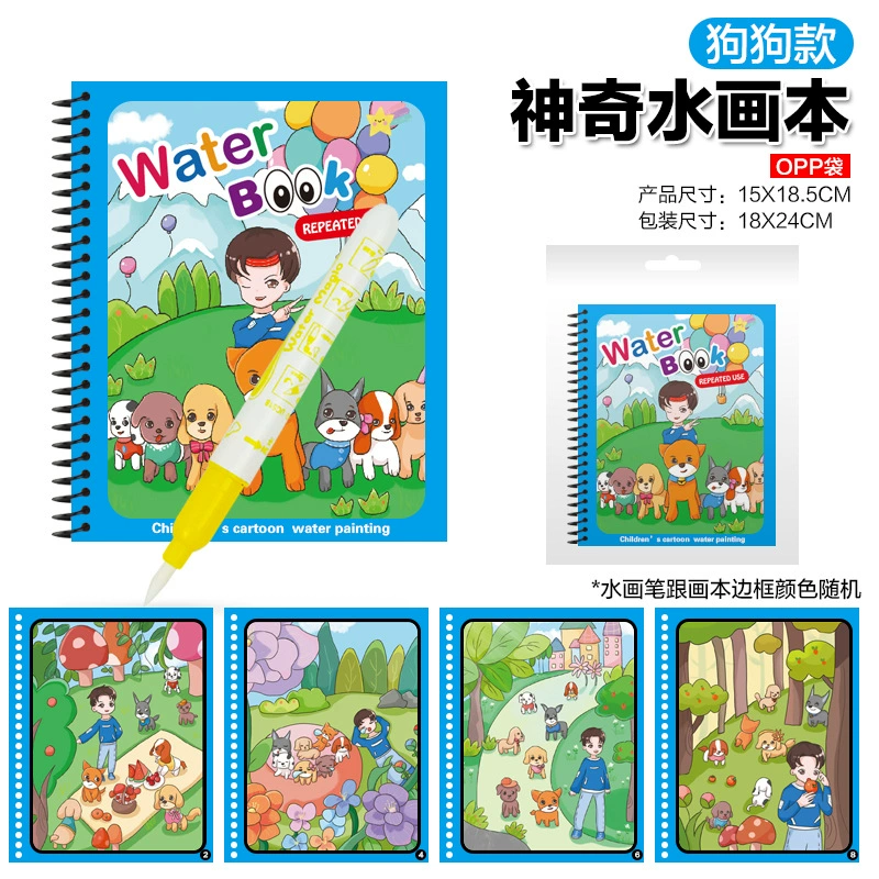 (Cross-border trading), magic book with pictures, toy, photoalbum, DIY, graffiti