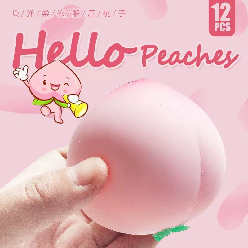 Креативная распаковка больших персиков и персиков