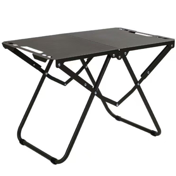 Mesa plegable al aire libre mesa táctica multifuncional mesa de comedor de camping silla de luna mesa portátil silla de camping almacenamiento de viaje