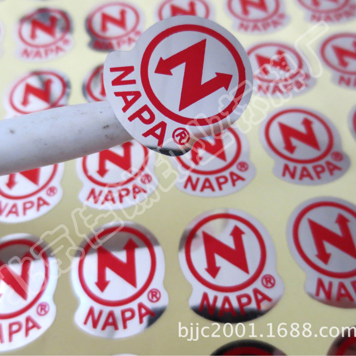 供应哑银不干胶标签 异形亚银不干胶标签