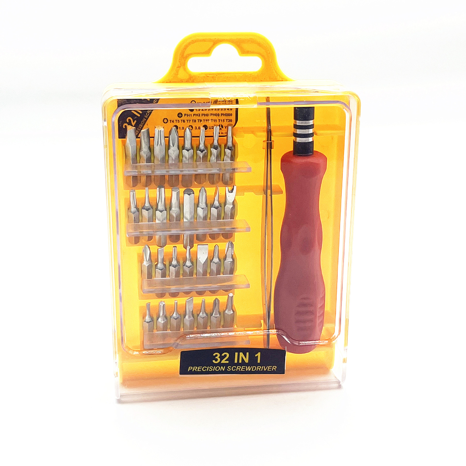 电讯组合套装 32合1维修螺丝刀 32件套精密拆机工具 十字一字