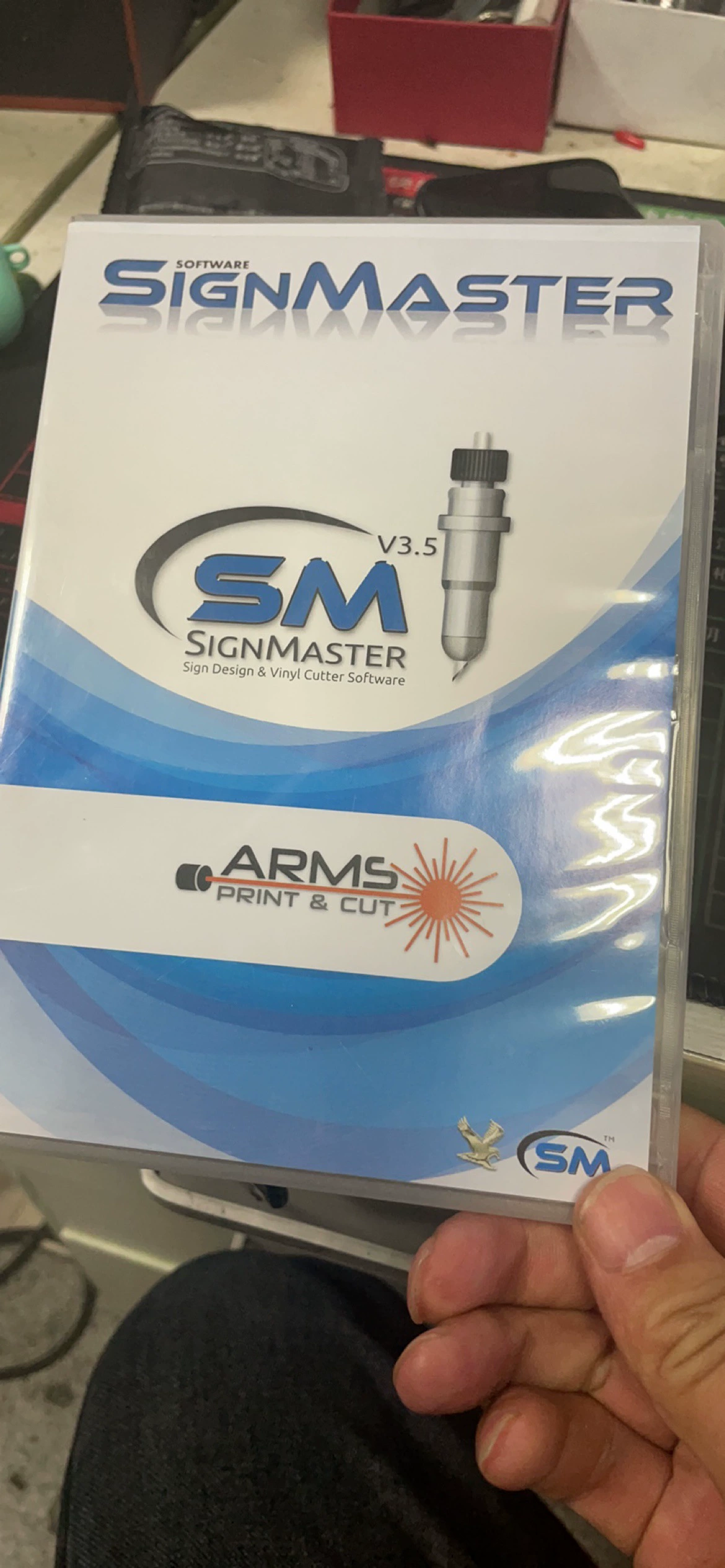 Подстанка Signmaster-тур контур гравировки-крутая карта