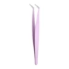 Special gold feather clip for false eyelashes (purple)