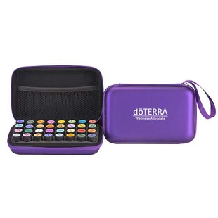 Factory Direct Sales 32 grid 1ml 2ml 3ml essential oil bottle storage bag purple doterui sub-bottle pressure-resistant EV A