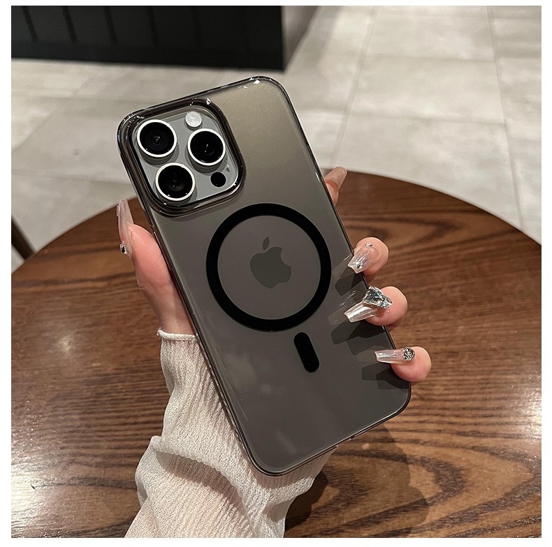 Pc ultrafino magnético Apple 16promax anticaída ip16/15promax funda para teléfono móvil IP14/13/12P